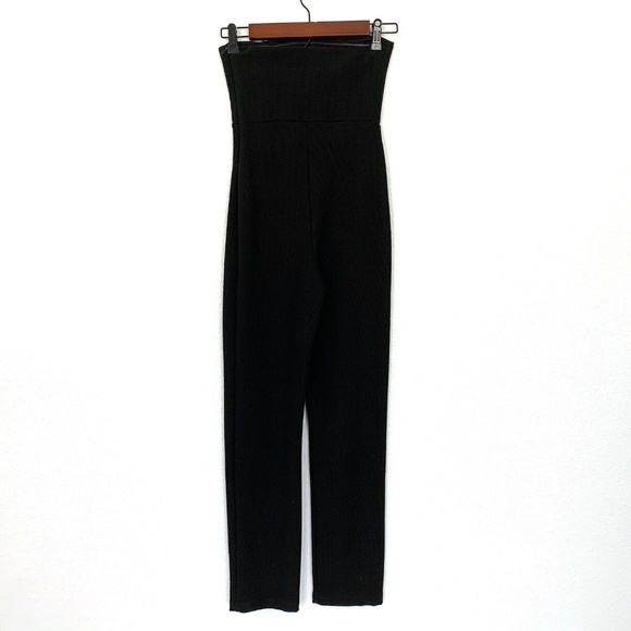 Urban Outfitters Black Sena Strapless Jumpsuit - Picture 6 of 8